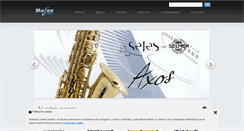 Desktop Screenshot of mafermusica.com