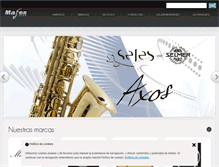 Tablet Screenshot of mafermusica.com